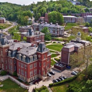 Overview of WVU campus