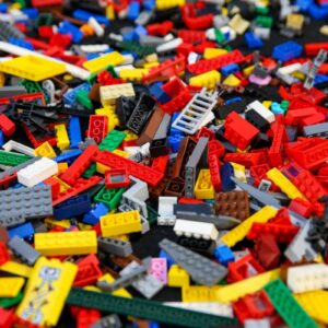 A pile of Legos.