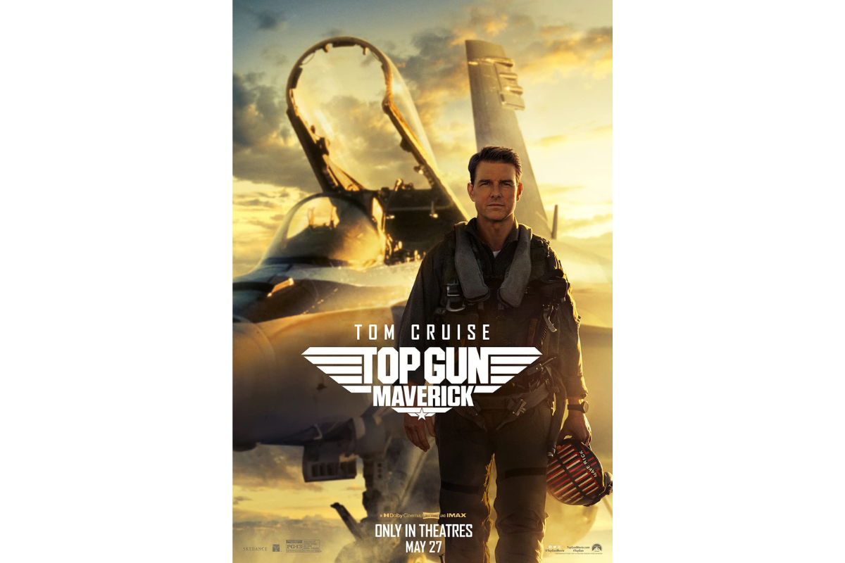 Top Gun Maverick Movie Poster.