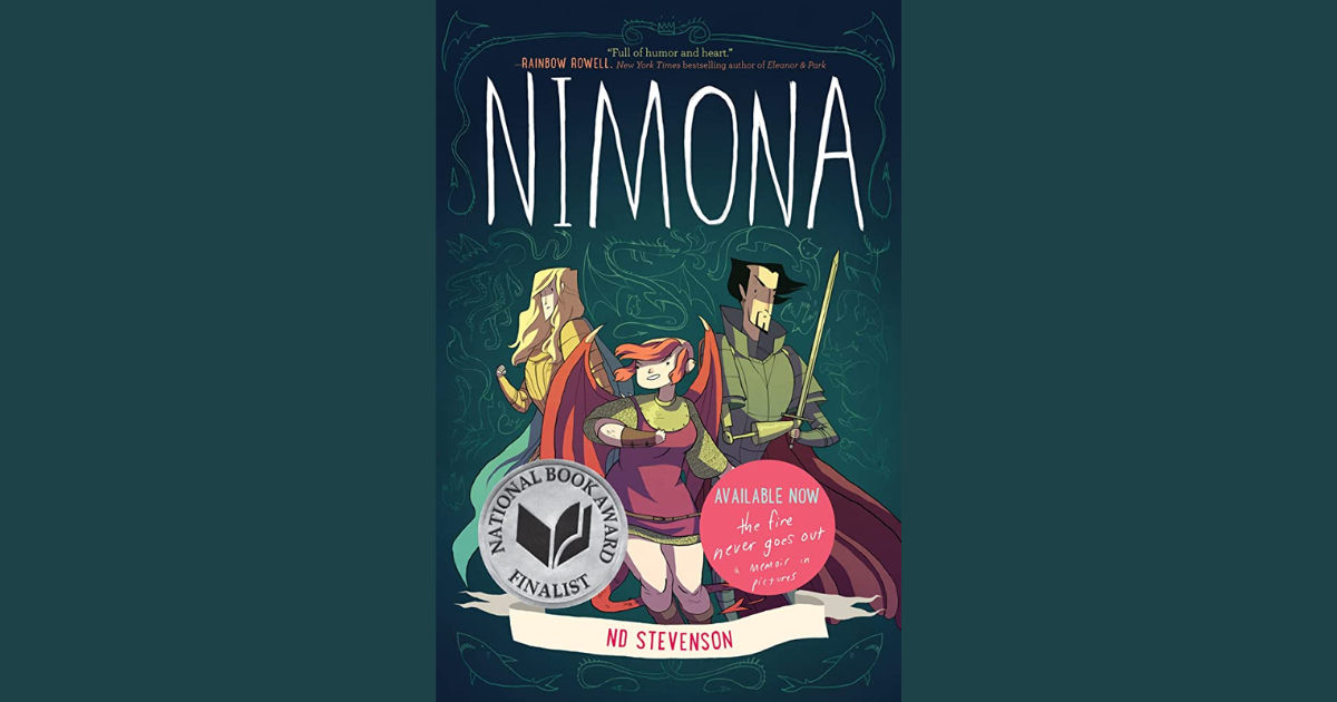 Nimona graphic novel cover.